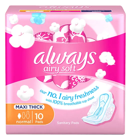 ALWAYS PADS PINK PACK